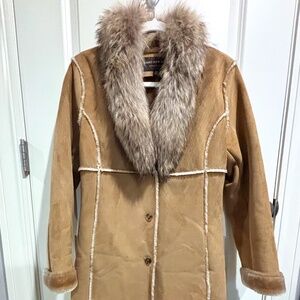 Andrew Marc Shearling Coat- pristine!